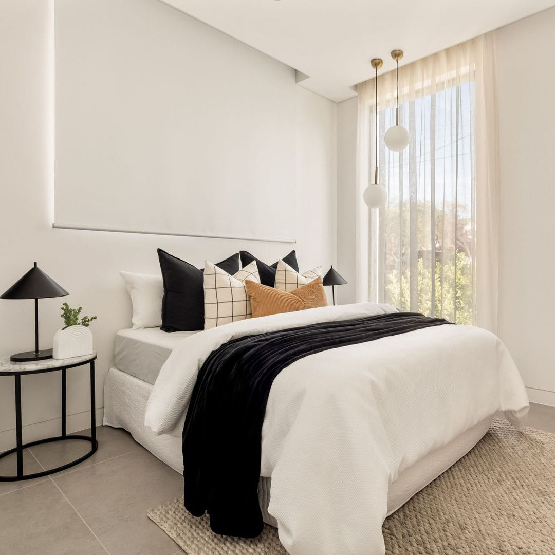 Cruinn Sphere Modern Opal Glass Pendant in Various Sizes