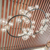 Juniper Contemporary Halo Pendant in 85cm and 120cm