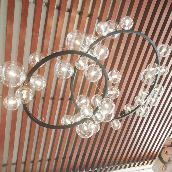 Juniper Contemporary Halo Pendant in 85cm and 120cm