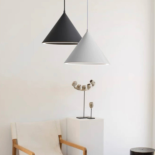 Lyke Minimalist Pendant Light 32cm in Various Pastel Colours