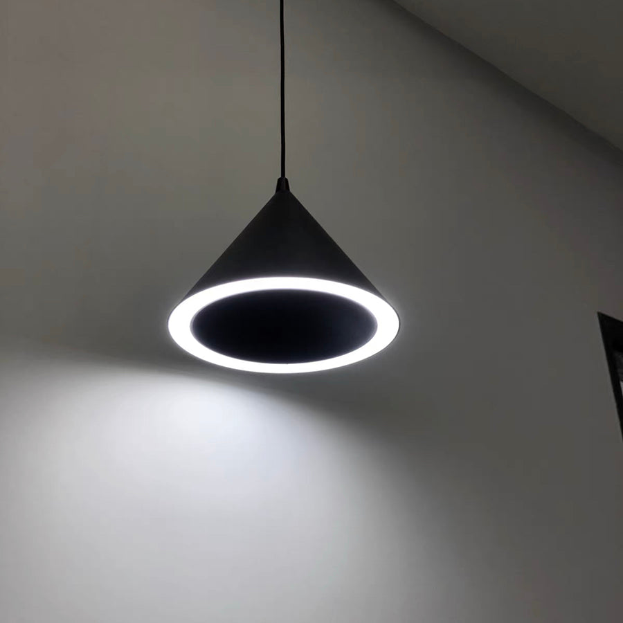 Lyke Minimalist Pendant Light 32cm in Various Pastel Colours