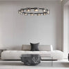 Onda Halo Ripple Glass Pendant in 60-100cm