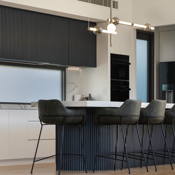 Forma Pendant 90cm Vertical in Various Colours