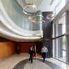 Enso Rose Gold Modern Halo Pendant Light 40cm, 60cm & 80cm