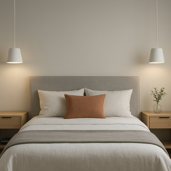 Vittsken Minimalist Pendant Light 15cm in White