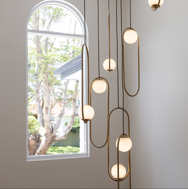 Loretta 7 Light Modern Minimalist Chandelier