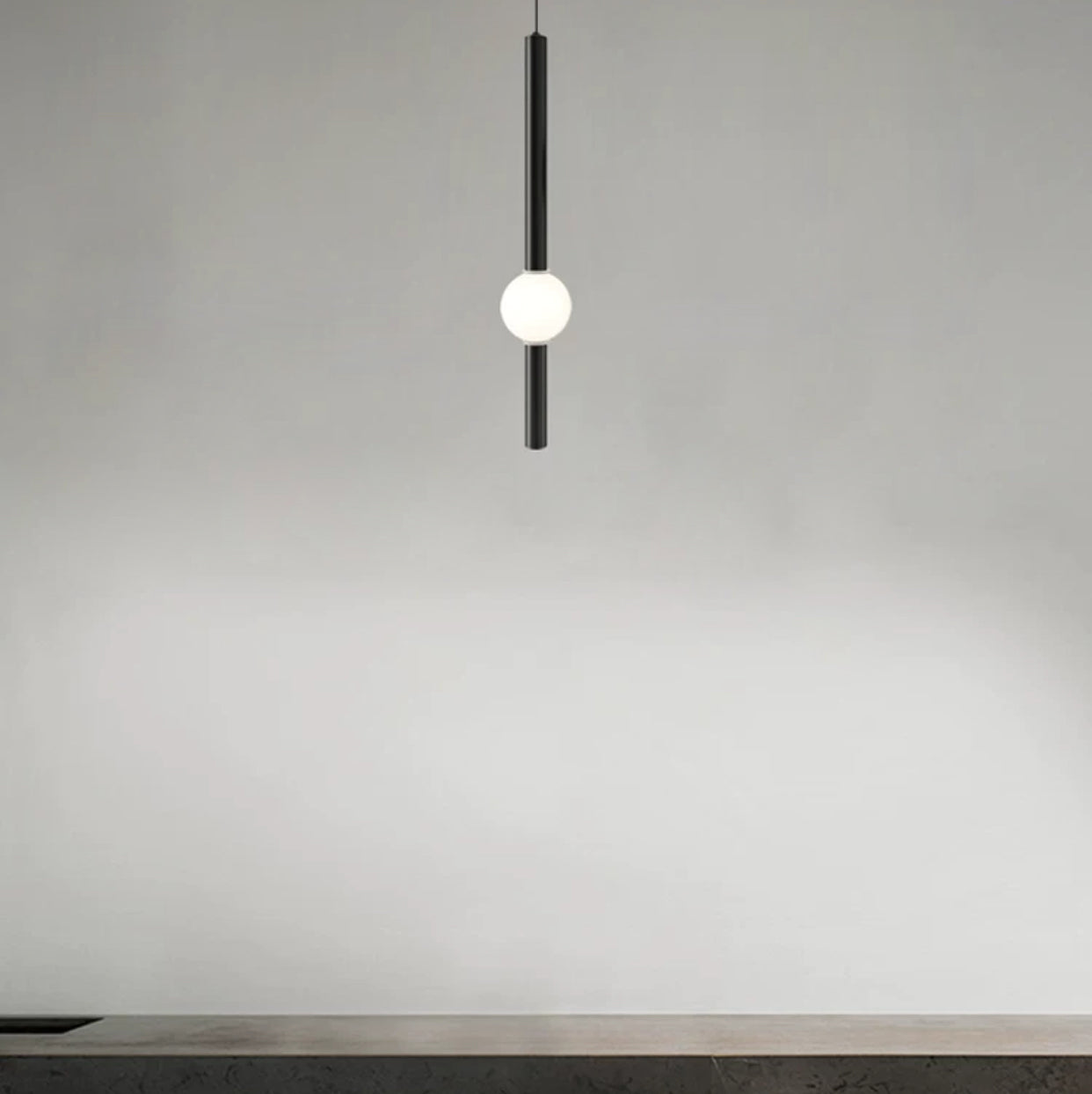 Forma Pendant 90cm Vertical in Various Colours