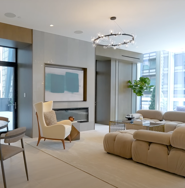 Juniper Contemporary Halo Pendant in 85cm and 120cm