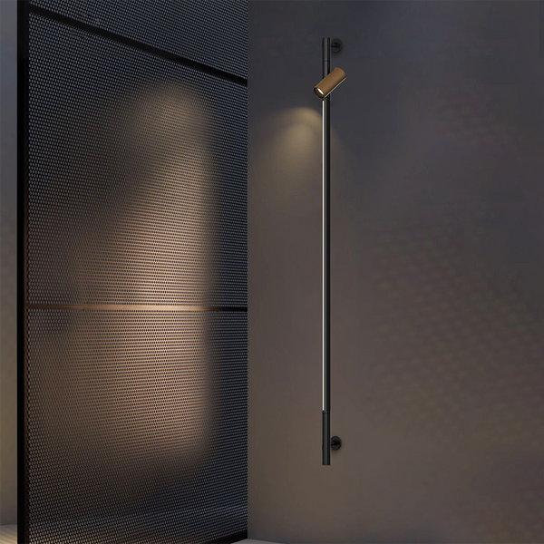 Jusbar Dual 120cm Linear + Spotlight Wall Light