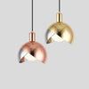 Lotus Modern Pendant 25cm in Polished Brass