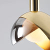 Lotus Modern Pendant 25cm in Polished Brass