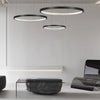 Halo II Luxe Modern Ring Pendant Light 100cm