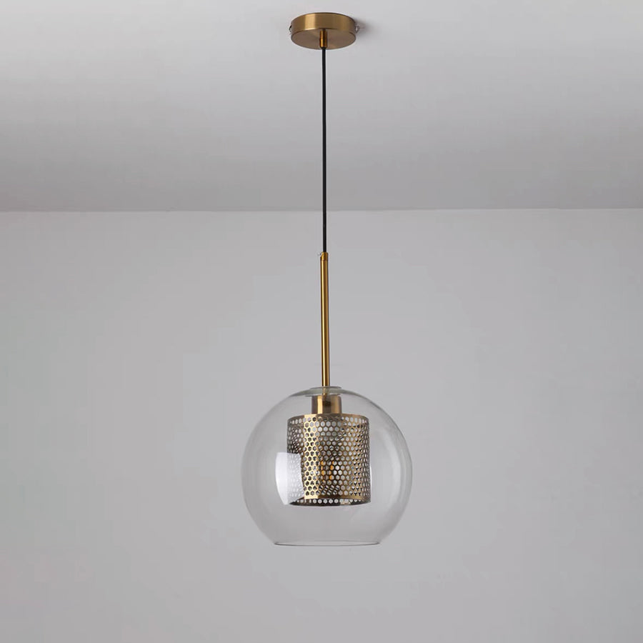 Stark Modern Mesh Glass Pendant in 20cm, 25cm or 30cm