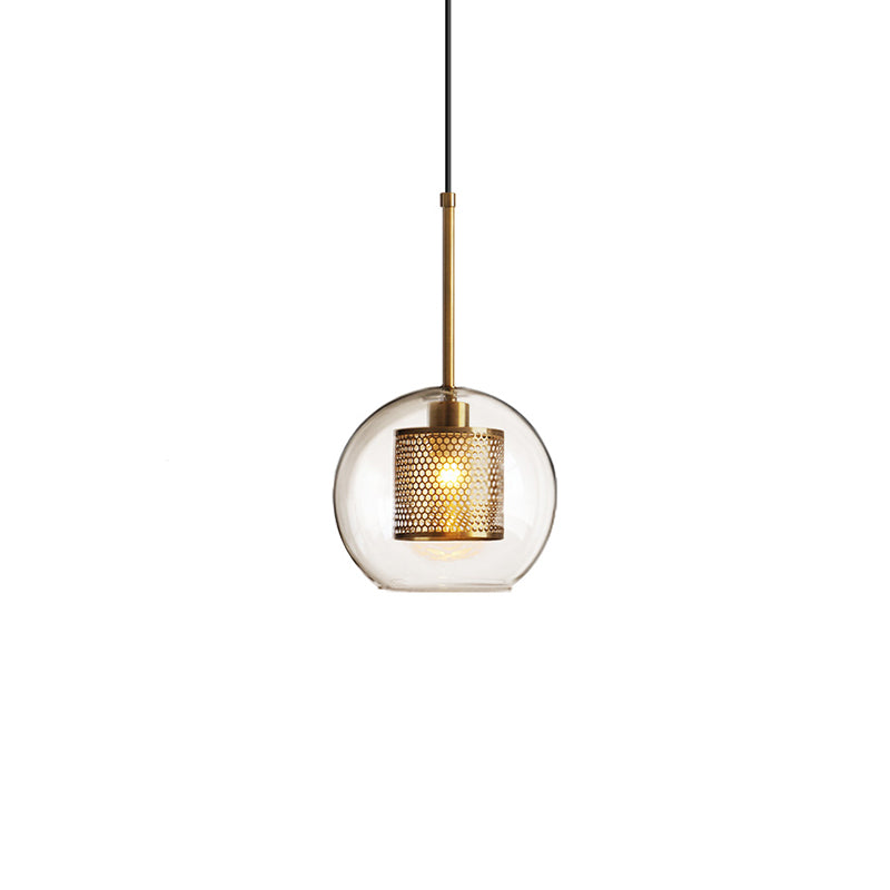 Stark Modern Mesh Glass Pendant in 20cm, 25cm or 30cm