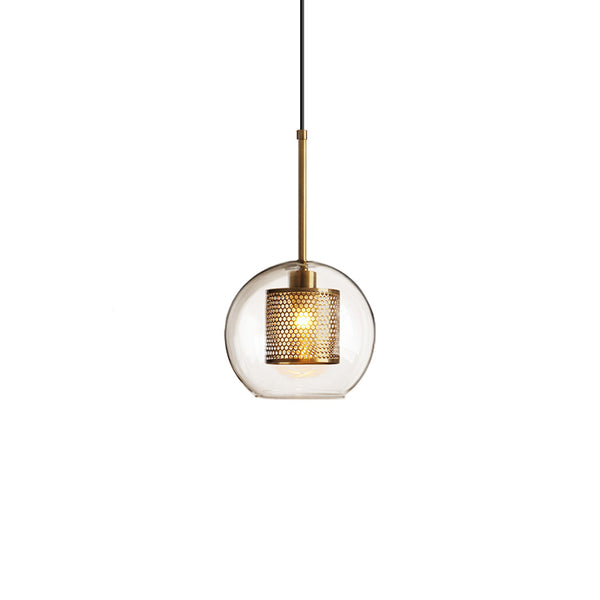 Stark Modern Mesh Glass Pendant in 20cm, 25cm or 30cm