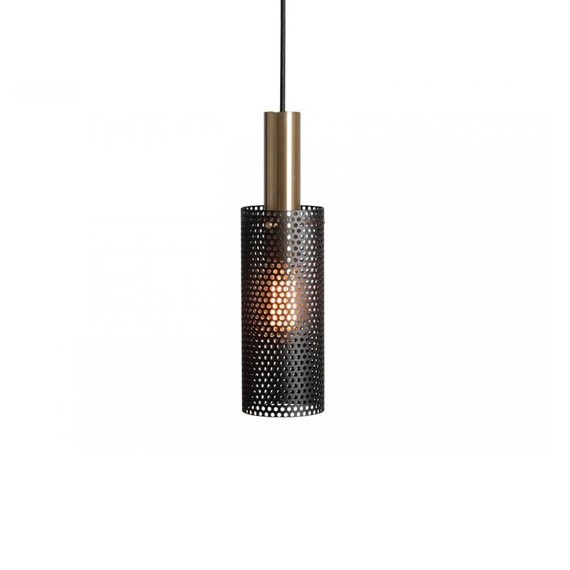 Hal Industrial 10cm Pendant Light in White or Black