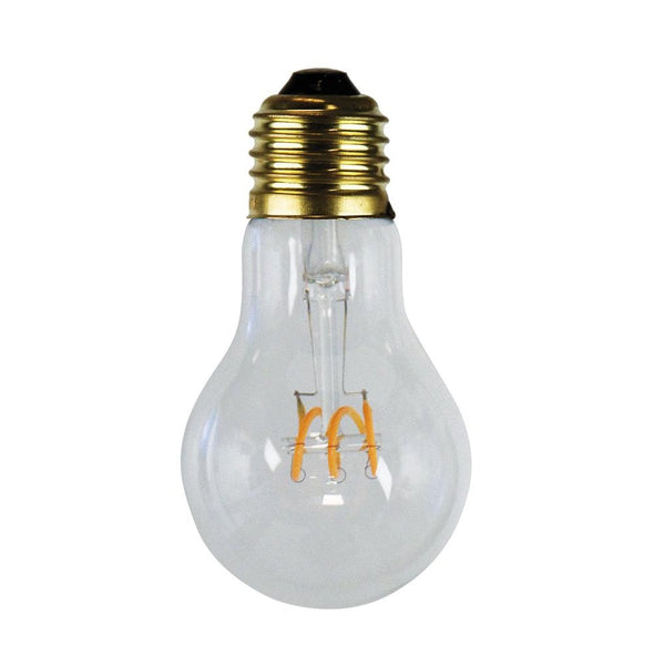 3W Spiral LED Filament A60 Dimmable E27 2200K