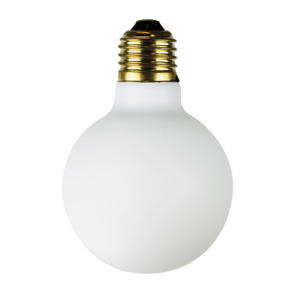 dimmable G95 opal matt LED globe porcelain frosted 4W 2700K