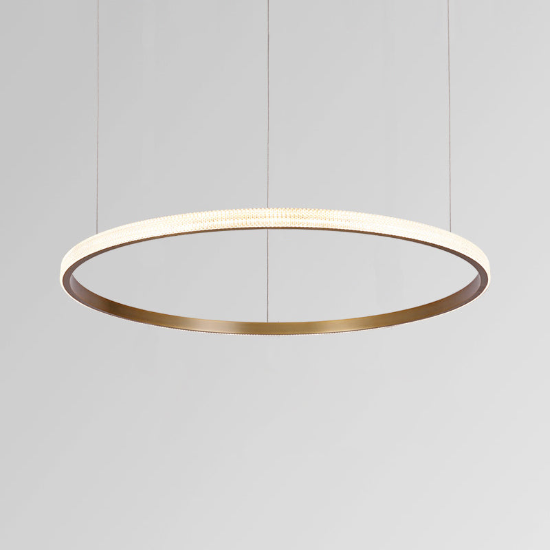 Halo II Luxe Modern Ring Pendant Light 100cm
