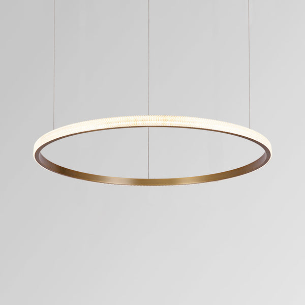 Halo II Luxe Modern Ring Pendant Light 100cm