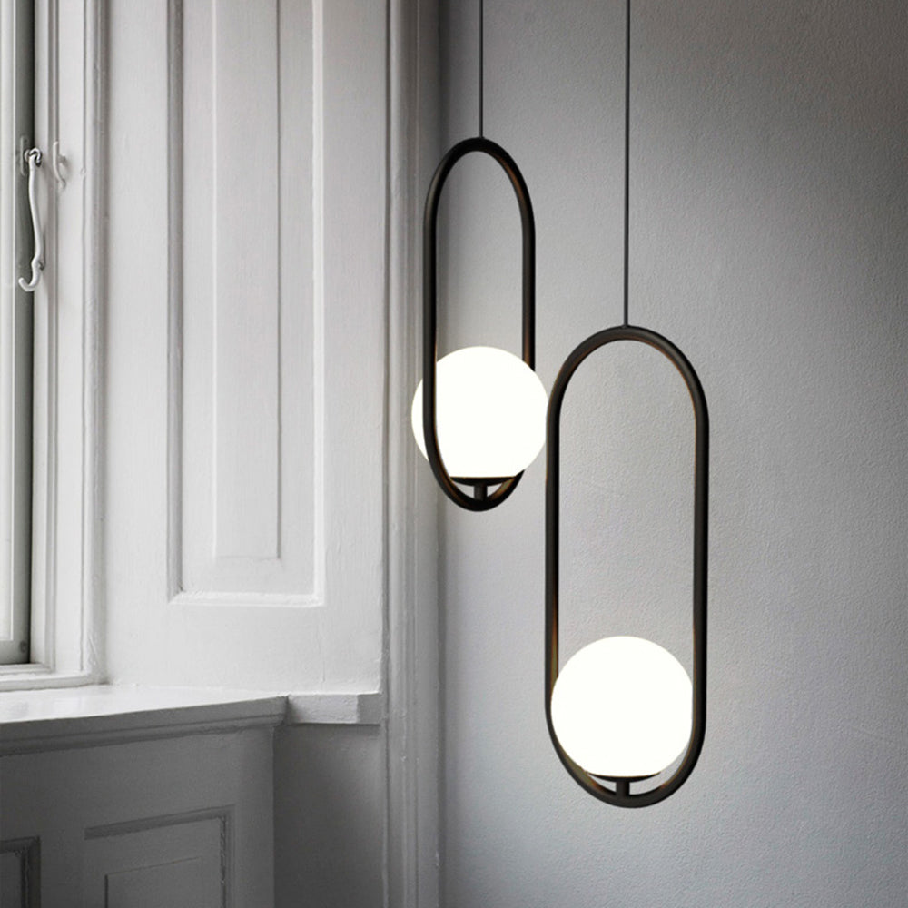 Loretta Single Ball Minimalist Pendant 20cm & 25cm