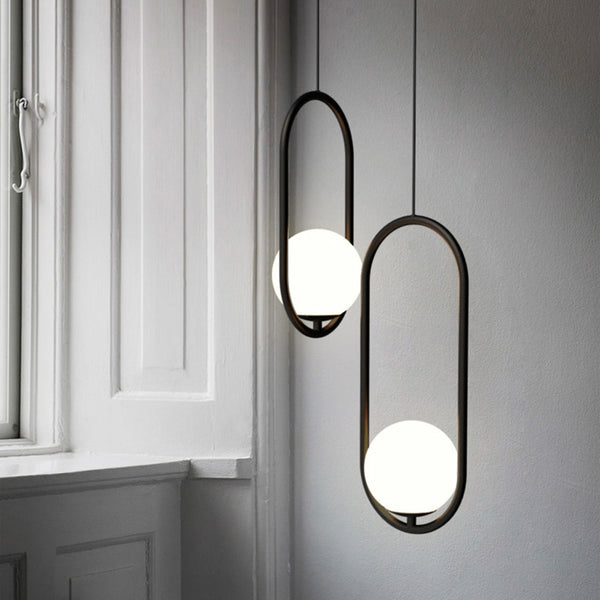 Loretta Single Ball Minimalist Pendant 20cm & 25cm