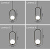 Loretta Single Ball Minimalist Pendant 20cm & 25cm