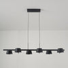 Cantor 6 Light 120cm Linear Pendant in Black