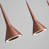 Conne 92cm Linear 5 Light Cluster Pendant
