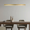 Contenta Smart Modern Brass Linear Pendant in Various Sizes