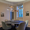 Enso Brass Modern Halo Pendant Light 40cm, 60cm & 80cm