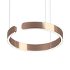Enso Rose Gold Modern Halo Pendant Light 40cm, 60cm & 80cm
