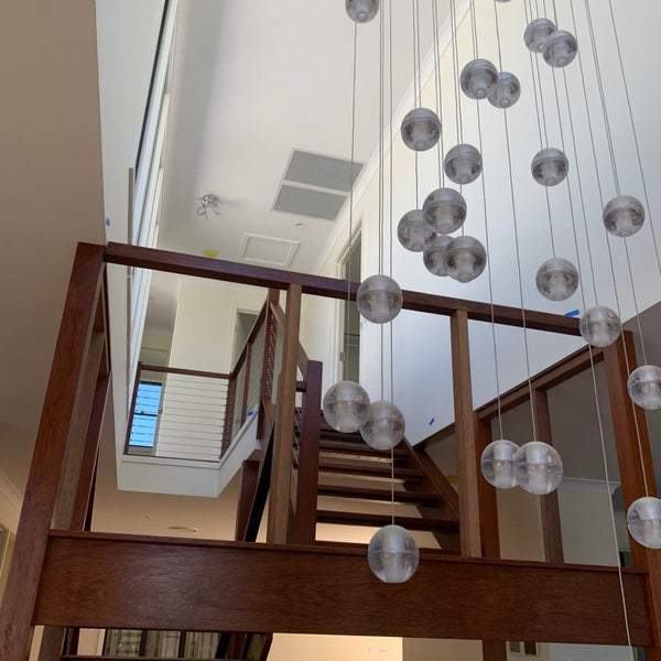 Hand Made 26 Light Cluster LED Pendant Light