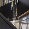 Larme 20 Light Cluster in Brushed Brass