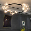 Juniper Contemporary Halo Pendant in 85cm and 120cm