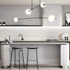 Koola 2 Light Modern Minimalist Pendant in Black
