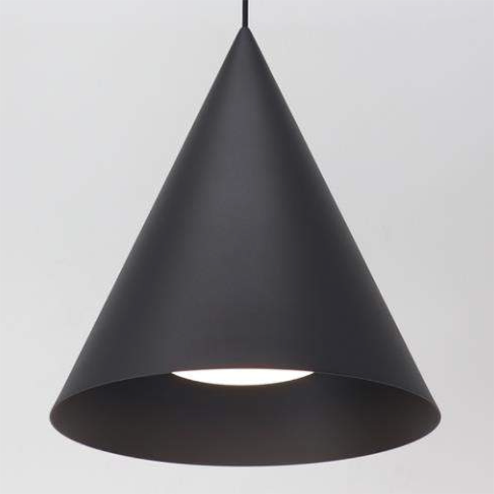 Kuzelle 35cm Minimalist Spun Aluminum Dome Pendant (Tall)