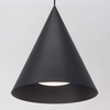 Kuzelle 35cm Minimalist Spun Aluminum Dome Pendant (Tall)