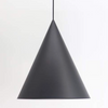 Kuzelle 35cm Minimalist Spun Aluminum Dome Pendant (Tall)