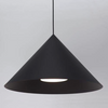 Kuzelle 55cm Minimalist Spun Aluminum Dome Pendant (Short)