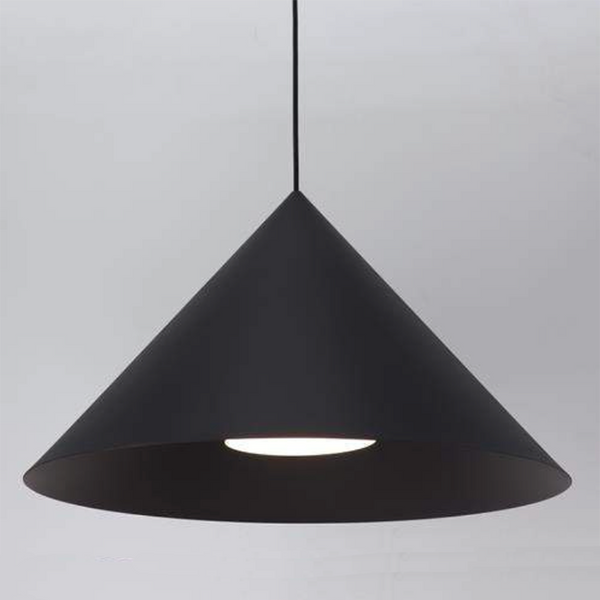 Kuzelle 55cm Minimalist Spun Aluminum Dome Pendant (Short)