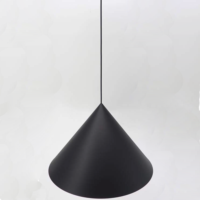 Kuzelle 55cm Minimalist Spun Aluminum Dome Pendant (Short)