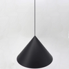 Kuzelle 55cm Minimalist Spun Aluminum Dome Pendant (Short)