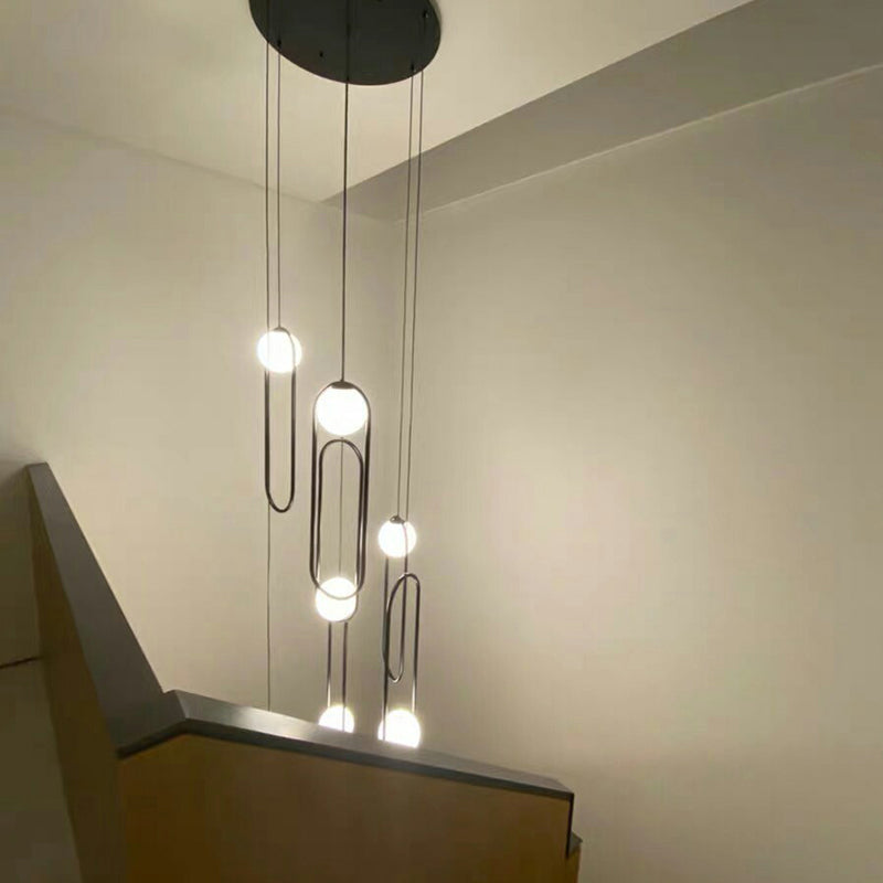 Loretta 7 Light Modern Minimalist Chandelier