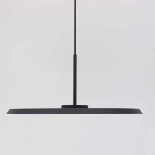 Moderna Round Small Pendant Light Minimalist Dining Table Feature