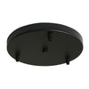 3 Pendant Canopy Plate in White, Black and Brushed Aluminium