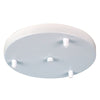 3 Pendant Canopy Plate in White, Black and Brushed Aluminium