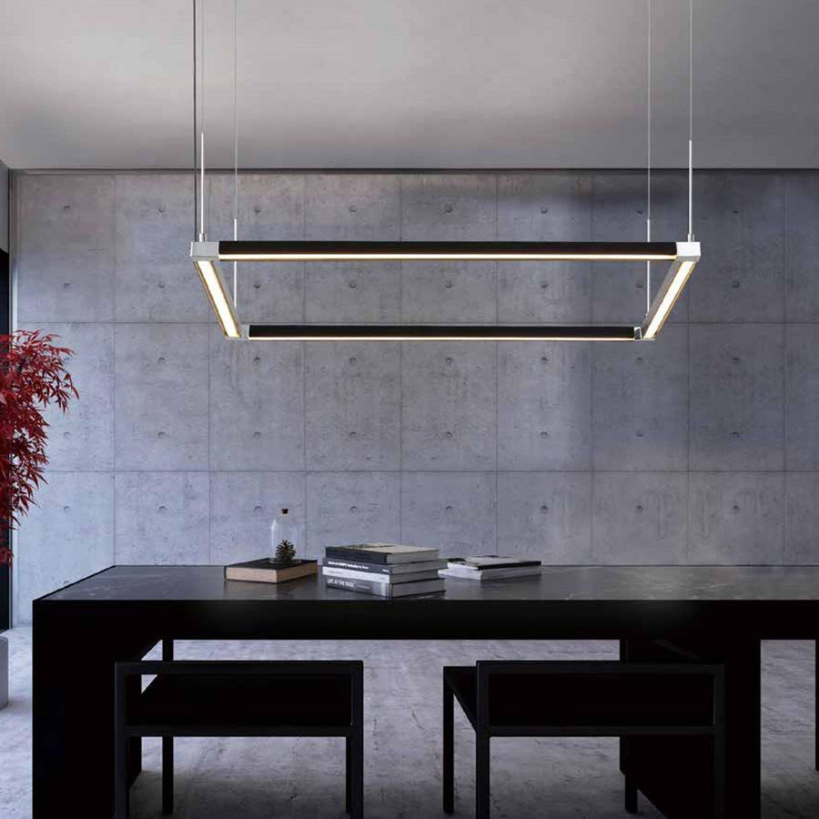 Piazza Modern Square 100cm Linear System