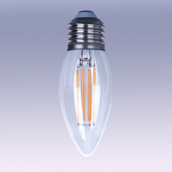 4W Candle LED Filament Dimmable E27/E14 2700K