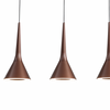 Conne 92cm Linear 5 Light Cluster Pendant